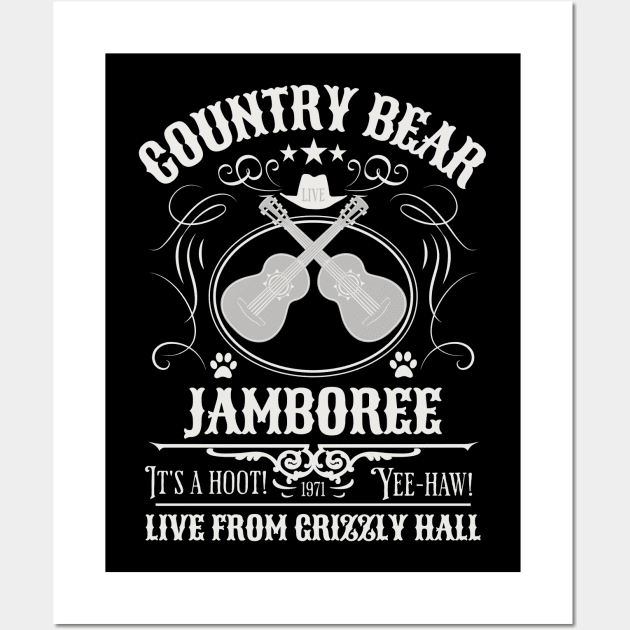 Country bear jamboree shirt Wall Art by Polynesian Vibes